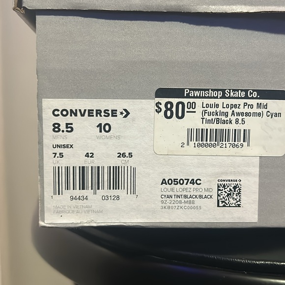 Louie Lopez Pro Mid (FA) Size 8.5 Men’s - Picture 3 of 3